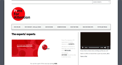 Desktop Screenshot of pressforattention.com